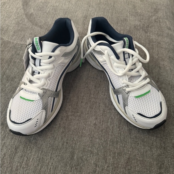 MANGO Lace-up mixed sneakers - Picture 3 of 4